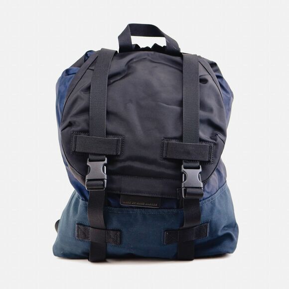 NWT Marc Jacobs Men's Travel School Nylon Backpack Navy $295+ - Picture 4 of 11